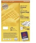 AVERY ZWECKFORM - Avery - Wei&szlig; - 38.1 x 21.2 mm 6500 Etikett(en) (100 Bogen x 65)