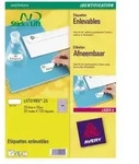 AVERY ZWECKFORM - Avery - Entfernbarer Klebstoff - wei&szlig; - A4 (210 x 297 mm)