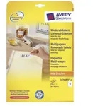 AVERY ZWECKFORM - Avery L4744REV - Entfernbarer Klebstoff - wei&szlig; - 50.8 x 96 mm 250