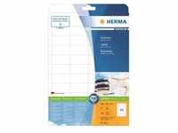 HERMA Premium - Papier - matt - permanent selbstklebend - weiß - 48.3 x 25.4 mm 1100