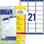 Avery-Zweckform L7160-40 Adress-Etiketten 63.5 x 38.1 mm Papier Wei&szlig; 840 St.