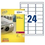 AVERY ZWECKFORM - Avery TripleBond Labels L6141 - Permanenter Klebstoff - wei&szlig; -