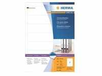 HERMA Special - Papier - matt - permanent selbstklebend - weiß - 192 x 38 mm 700