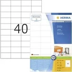HERMA Universal-Etiketten PREMIUM, 52,5 x 29,7 mm, wei&szlig;