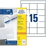 Universal-Etiketten ultragrip 64x50 mm VE=1.500 Etiketten / 100 Bogen wei&szlig;