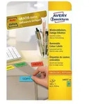 AVERY ZWECKFORM - Avery L6033 - Entfernbarer Klebstoff - gr&uuml;n - 63.5 x 33.9 mm 480