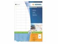 HERMA Premium - Papier - matt - permanent selbstklebend - weiß - 38.1 x 21.2 mm