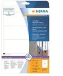 Herma 10165 Ordner-Etiketten 61 x 192 mm Papier Wei&szlig; 100 St. Wiederabl&ouml;sbar
