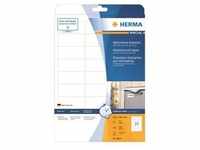 HERMA Special - Weiß - 63.5 x 29.6 mm 270 Etikett(en) (10 Bogen x 27)