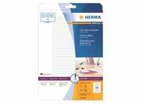 HERMA Special - Papier - matt - permanent selbstklebend - weiß - 114.3 x 5.5 mm 1200