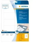 HERMA Inkjet-Etiketten A4 wei&szlig; 83,8x50,8 mm Papier 250 St. Multimedia-Technik