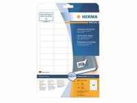 HERMA Special - Papier - matt - selbstklebend, entfernbarer Klebstoff - weiß - 45.7