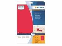 HERMA Special - Papier - matt - permanent selbstklebend - Luminous Red - A4 (210 x