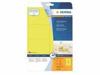 HERMA Special - Papier - matt - permanent selbstklebend - Leuchtendes Gelb - 99.1 x