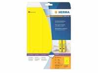 HERMA Special - Papier - matt - permanent selbstklebend - Gelb - 61 x 297 mm 60