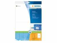 HERMA Premium - Papier - matt - permanent selbstklebend - weiß - 210 x 148 mm 20