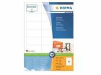 HERMA Premium - Papier - matt - permanent selbstklebend - weiß - 64.6 x 33.8 mm 2400