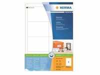 HERMA Premium - Papier - matt - permanent selbstklebend - weiß - 97 x 67.7 mm 1600