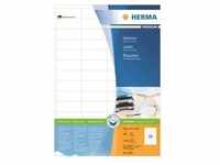 HERMA Premium - Papier - matt - permanent selbstklebend - weiß - 52.5 x 21.2 mm