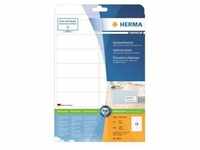 HERMA Premium - Papier - matt - permanent selbstklebend - weiß - 99.1 x 33.8 mm 400