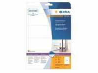 HERMA Special - Papier - matt - permanent selbstklebend - perforiert - weiß - 192 x
