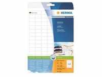 HERMA Premium - Papier - matt - permanent selbstklebend - weiß - 25.4 x 16.9 mm 2800