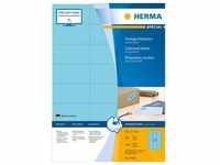 HERMA Special - Papier - matt - permanent selbstklebend - Blau - 70 x 37 mm 2400