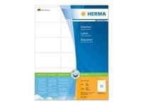 HERMA Premium - Papier - matt - permanent selbstklebend - weiß - 70 x 42 mm 10500