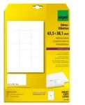 Sigel LA320, Wei&szlig;, Nicht klebendes Druckeretikett, A4, Universal, Abgerundetes