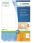 HERMA Premium - Papier - matt - permanent selbstklebend - wei&szlig; - 93.1 x 99.1 mm 600