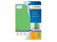 HERMA Special - Papier - matt - permanent selbstklebend - grün - 38 x 297 mm 100