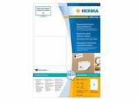 HERMA Special - Papier - selbstklebend, neu positionierbar - weiß - 99.1 x 93.1 mm
