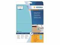 HERMA Special - Papier - matt - permanent selbstklebend - Blau - 199.6 x 143.5 mm 40