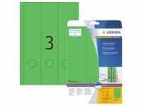 HERMA Special - Papier - matt - permanent selbstklebend - perforiert - grün - 61 x