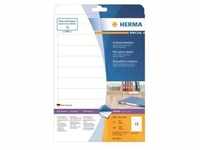 HERMA Special - Papier - matt - permanent selbstklebend - perforiert - weiß - 192 x