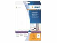 HERMA Special - Papier - matt - permanent selbstklebend - weiß - 34 x 297 mm 125