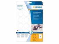 HERMA Special - Weiß - 40 mm rund 600 Etikett(en) (25 Bogen x 24)