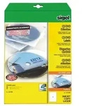 CD-/DVD-Etiketten Inkjet/Laser/Kopier 117mm VE=50 St&uuml;ck (25 Blatt) wei&szlig;