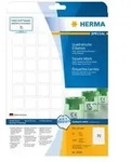 HERMA Papier - matt - selbstklebend, entfernbarer Klebstoff - wei&szlig; - 24 x 24 mm 1750