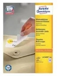 AVERY ZWECKFORM - Avery L4736REV-100, Wei&szlig;, Abgerundetes Rechteck, Entfernbar, 45.7