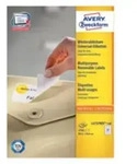 AVERY ZWECKFORM - Avery L4737REV-100, Wei&szlig;, Abgerundetes Rechteck, Entfernbar, 63.5