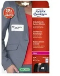 Avery Zweckform - Acetatseide - entfernbarer Klebstoff - wei&szlig; - 88.9 x 31 mm 320