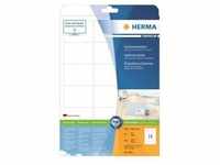HERMA Premium - Selbstklebend - Mattes Weiß - 63.5 x 46.6 mm 450 Etikett(en) (25