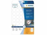 HERMA Special - Matt - selbstklebend, entfernbarer Klebstoff - weiß - 30 mm rund 960
