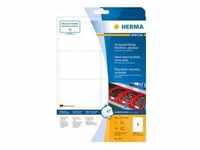 HERMA Special - Matt - selbstklebend, entfernbarer Klebstoff - weiß - 99.1 x 67.7 mm