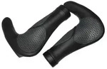 "ergotec 61535001 MTB / ATB Ergo-Griffe "Oslo", Kraton und Gel, 138 mm, schwarz/grau