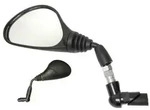 Busch & M&uuml;ller 913/801VLME Spiegel f&uuml;r E-Bike links, schwarz