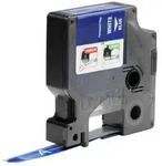 DYMO IND RHINO 1805243 Vinyl Bandfarbe: Blau Schriftfarbe:Wei&szlig; 12mm 5.5m