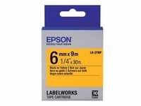 Epson LabelWorks LK-2YBP - Schwarz auf Gelb - Rolle (0,6 cm x 9 m)