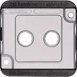 Merten Abdeckung Panzer Silber (matt) 294660 1St.